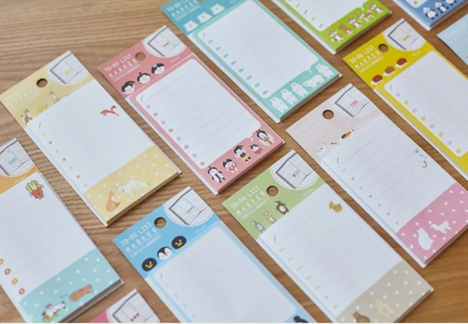 

New small fresh animals notepad / paper sticky message Memo pad