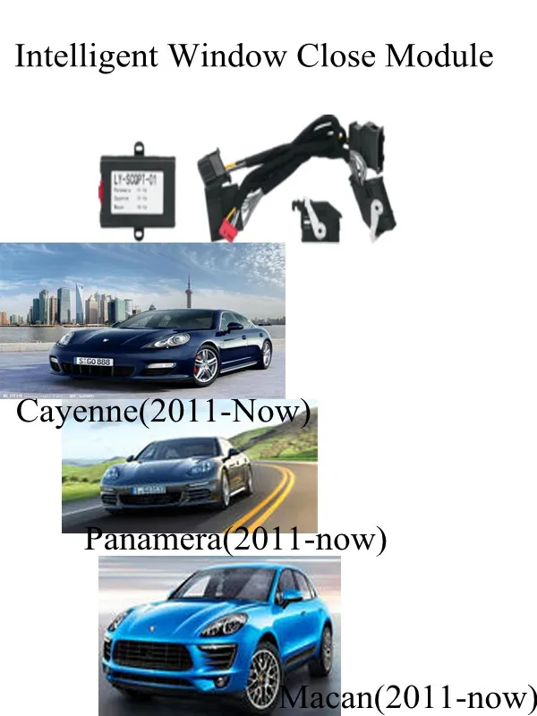 For Porsche Panamera Cayenne Macan Boxster/Cayman 911 Wifi Car Camera DVR Full HD 1080P Auto Camera+Window Close 2 In 1