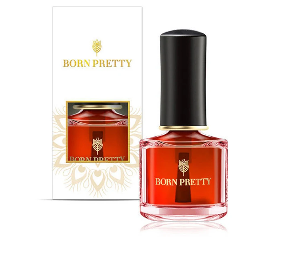 BORN PRETTY 6ml Blossom Nail Polish Magic Blooming Effect Whiter Purple Flower Nail Art Varnish Manicure DIY Design