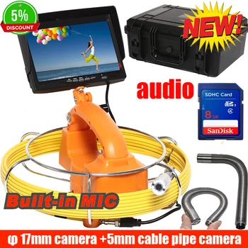 

90degree 17mm long camera head Industrial Pipe Sewer Inspection Video Camera IP68 Waterproof Drain Pipe Sewer Inspection Camera