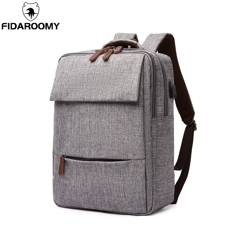 

Men 15.6 inch Laptop Backpack Multi-function USB Charger Rucksack School Bag for Teenager Boys Water Repellent Travel Knapsack