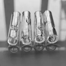 Многоразовые стеклянные табачные трубы рулонной бумаги сигаретный фильтр дым мундштук для отец друг инструмент для курения