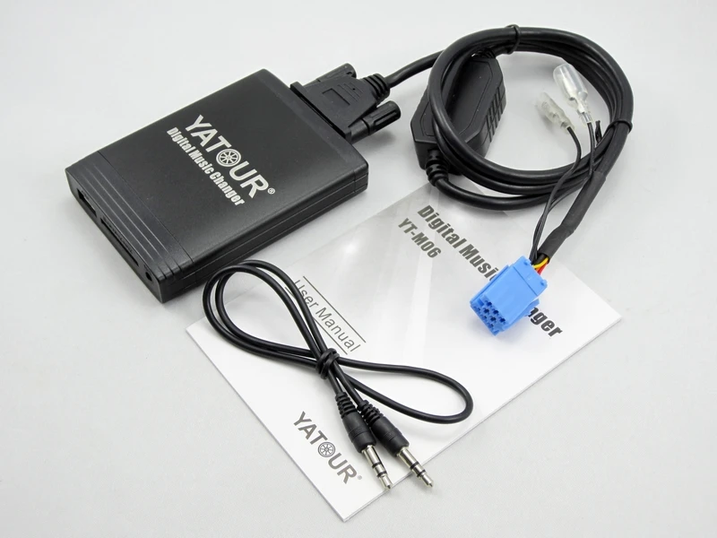 Yatour цифровой музыки чейнджер DMC USB SD интерфейс для VDO Blaupunkt RD3 peugeot 407 106 206 2006 Citroen C3 C4 C5 C8 Xsara