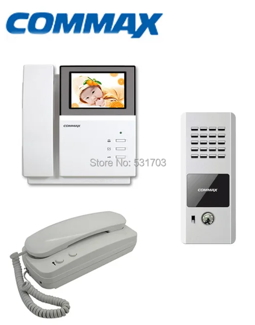 Commax DPV 4PNC Color Door Phone Waterproof Outdoor Camera Panel Video
