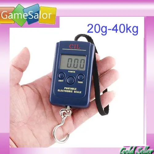 free shipping 40kg x 20g Hanging Luggage Electronic Portable Digital