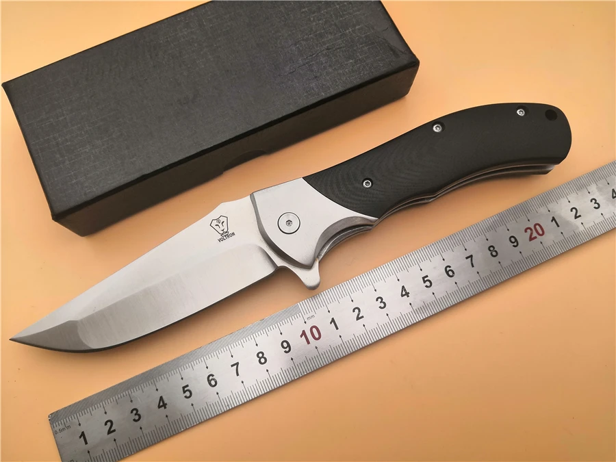 Купить KESIWO VOLTRON V05 Открытый отдых складной Ножи Утилита Охота Ножи 9cr18 Балде G10 Ручка Тактический Выживание Ножи