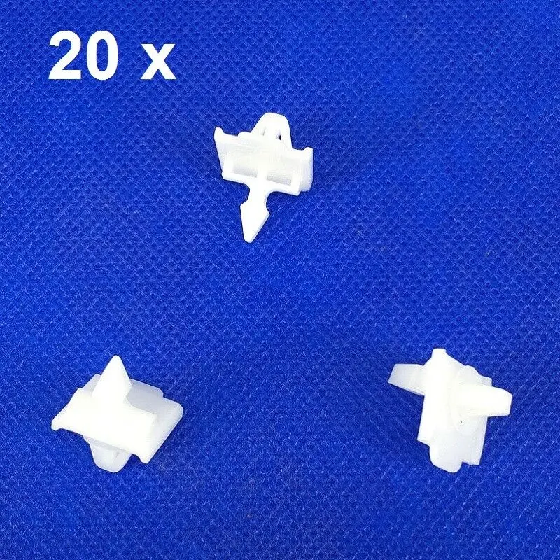 40 Front Fender Lower Panel Moulding Clip Grill Fastener W124 W201 For Mercedes