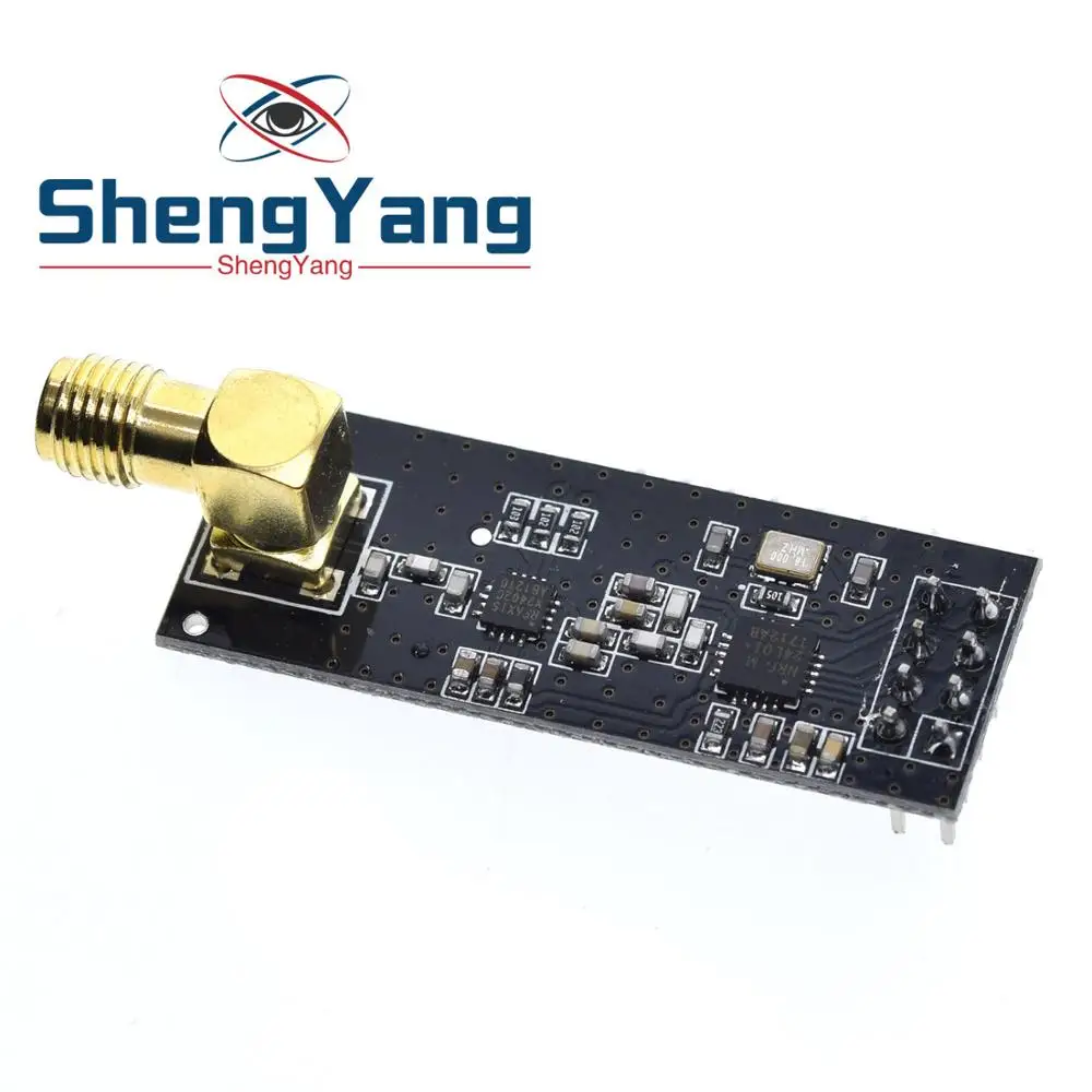 Беспроводной модуль ShengYang NRF24L01 + PA LNA с антенной 1000 метров на дальние расстояния