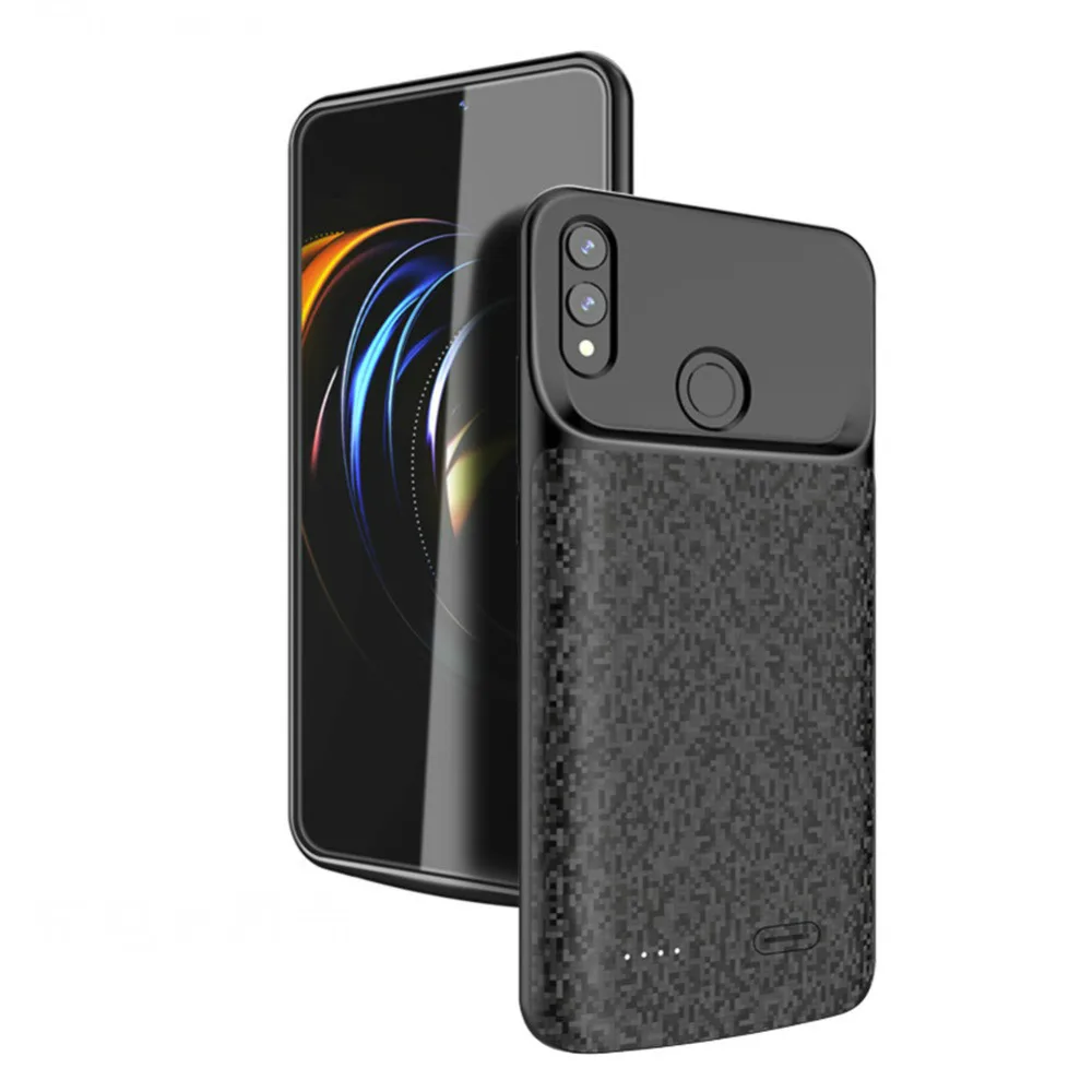 NENG силиконовый чехол для зарядного устройства для huawei Honor 8X Silm power Bank чехол для Зарядки Задняя Крышка внешний блок питания чехол s