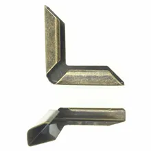 100Pcs Antique Bronze Tone DIY Book Albums Menus Folders Corner Scrapbook Hardware Protectors 43x30mm 100Pcs Antique Bronze Tone DIY Book Albums Menus Folders Corner Scrapbook Hardware Protectors 43x30mm