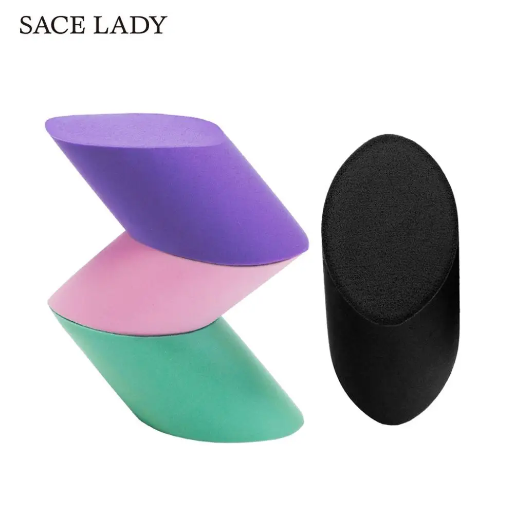 

New Beauty Sponge Makeup Blender Soft Cosmetic Puff Esponja Maquiagem Makeup Sponge 4 Color For Foundation Base