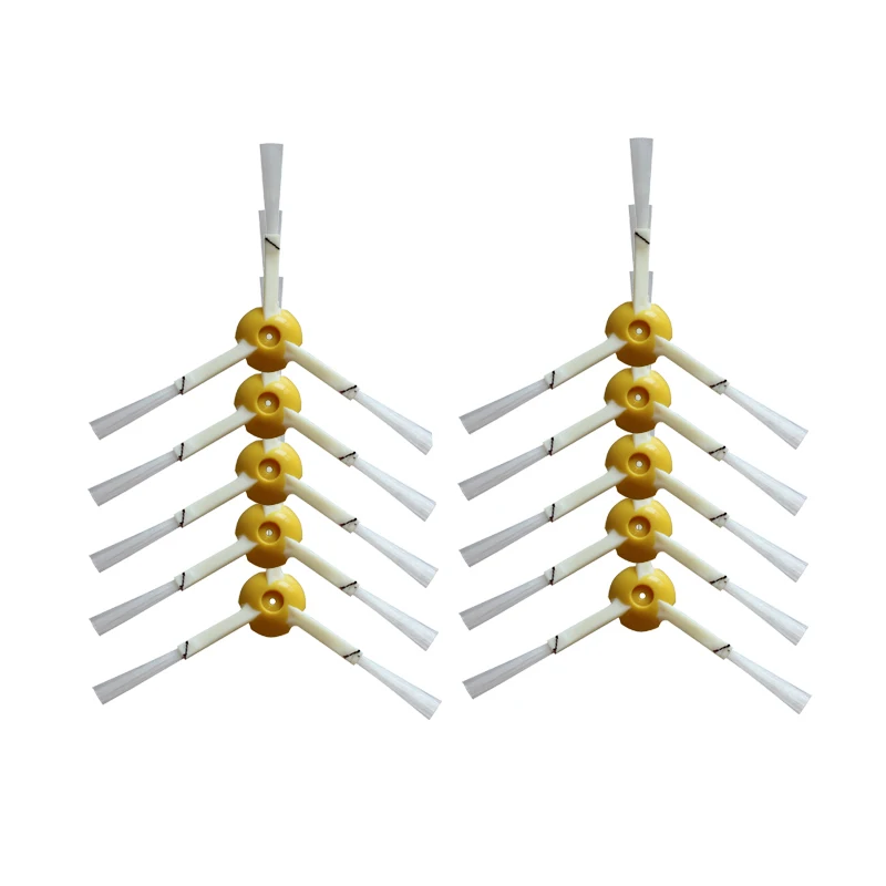 10PCS Replacement 3-armed Side Brush For iRobot Roomba 800 870 880 900 980 Series Vacuum Cleaner parts robots 3 Arms Side Brush 10PCS Replacement 3-armed Side Brush For iRobot Roomba 800 870 880 900 980 Series Vacuum Cleaner parts robots 3 Arms Side Brush