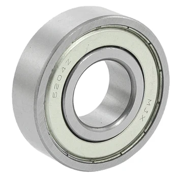

20x47x14mm 6204Z Double Metal Shielded Wheel Axle Ball Bearing