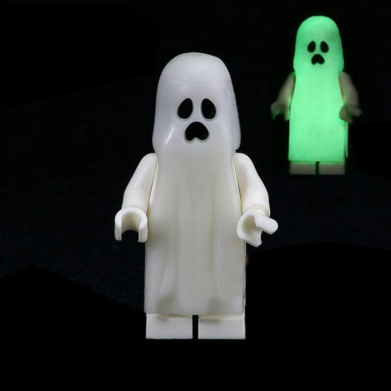 Legoings Ghost Series Luminous Vitruvius Figure Set Gloom In The Dark Sally Zombie Halloween Building model kits bricks Toys Legoings Ghost Series Luminous Vitruvius Figure Set Gloom In The Dark Sally Zombie Halloween Building model kits bricks Toys