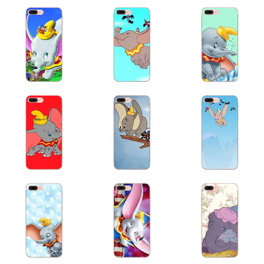 

For Huawei Nova 2 V20 Y3II Y5 Y5II Y6 Y6II Y7 Y9 G8 G9 GR3 GR5 GX8 Prime 2018 2019 Soft Case Protective Cartoon Dumbo