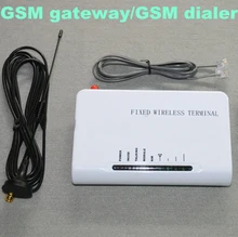 GSM 900MHz/1800MHz Fixed Wireless Terminal Gateway Conect desktop phones or Telephone Line Alarm System use Sim Card to MakeCall