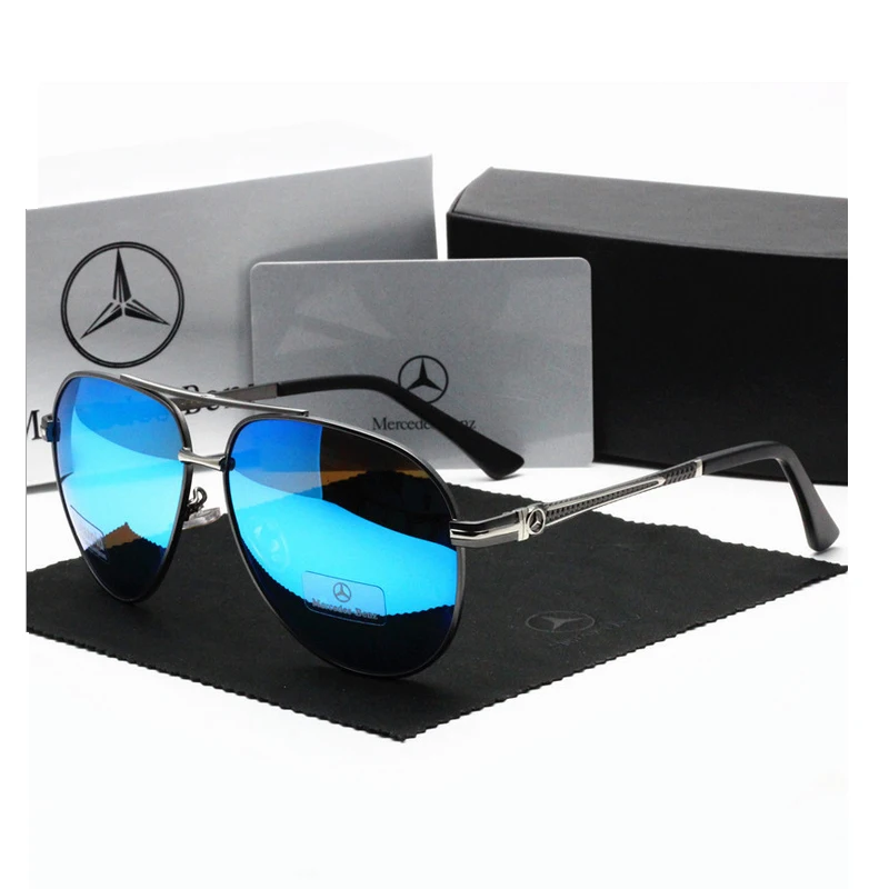 The New Men's Big Box Trend Polarized Sunglasses Car Special Driving Glasses