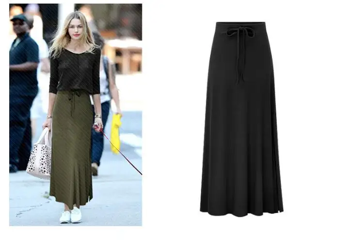 Spring Summer Women Irregular High Elastic Waist Elegant Classic Pencil Skirt Sexy Slim Long Loose Lace -up Bowknot Skirts 6XL Spring Summer Women Irregular High Elastic Waist Elegant Classic Pencil Skirt Sexy Slim Long Loose Lace -up Bowknot Skirts 6XL
