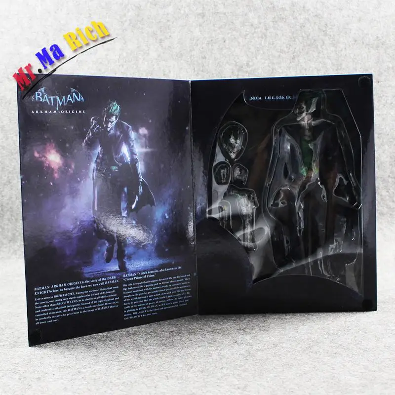 26 см Play Arts Kai Batman Arkham Origins No.4 Джокер ПВХ фигурка коллекционная игрушка|Игровые