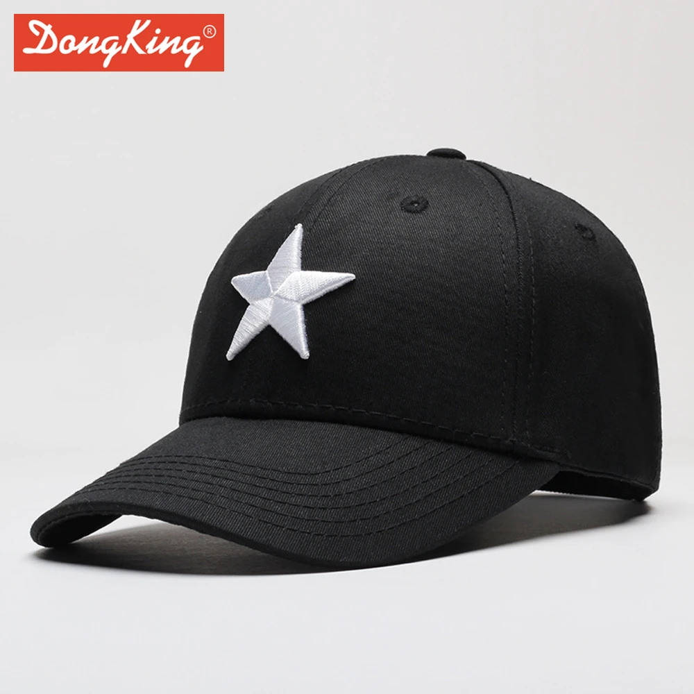 DongKing New Arrival Baseball Cap Unisex Hat Five pointed Star 3D ...