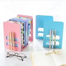 Новинка, 1 шт., свободу для того чтобы отрегулировать в виде книжной обложки большая металлическая подставка для книг стол подставка держатель для стойка для книг подарочные канцелярские товары