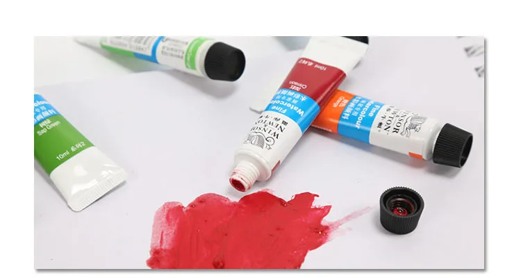 em aquarela tintas de cor de água