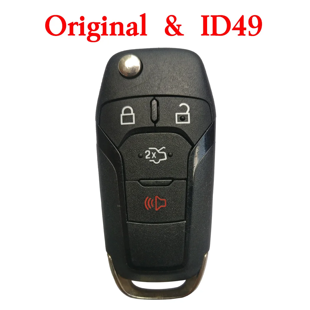 

Original 4 Buttons 315 MHz Flip Remote Key for Ford Fusion 2015+ ID49