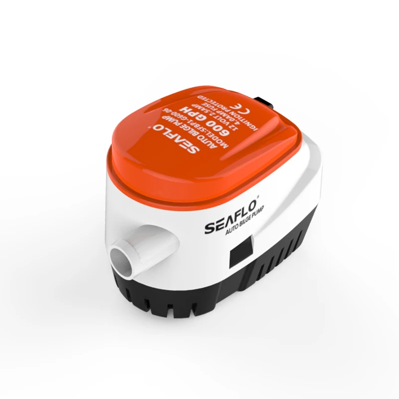 Seaflo 24/ V 750/ GPH Douche Syst/ème de pompe de vidange dhuile Bo/îte Multi entr/ée du kit de vidange automatique submersible Pompe /à eau