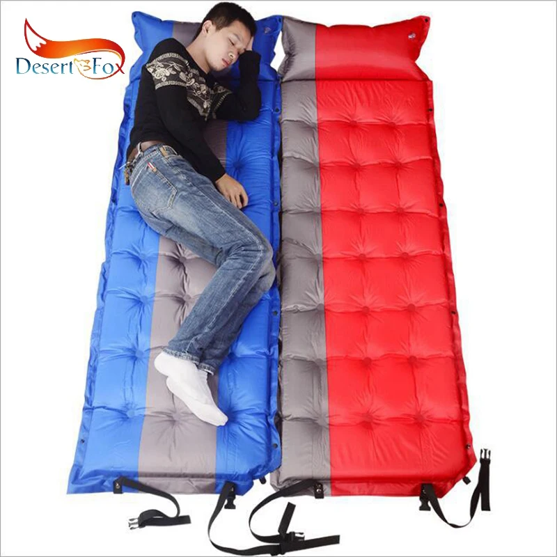 

Desert&Fox Self-inflating Mattress, Camping Inflatable Sleeping Pad Portable Backpacking Packable Sleeping Mattress for Hiking