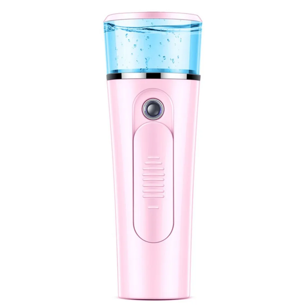 

2-in-1 Handheld Mist Sprayer Portable Facial Steamer Sprayer USB Rechargeable Power Bank Sprayer Beauty Instrument