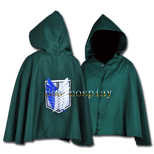 Атака Титанов Shingeki no Kyojin Recon Corps костюм для косплея высшего класса накидка