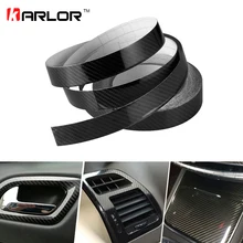 2 centimetri * 10m 3D 4D 5D In Fibra di Carbonio Pellicola Dell'involucro Del Vinile FAI DA TE Auto Adesivi E Decalcomanie Del Veicolo Moto car Styling Accessori Auto