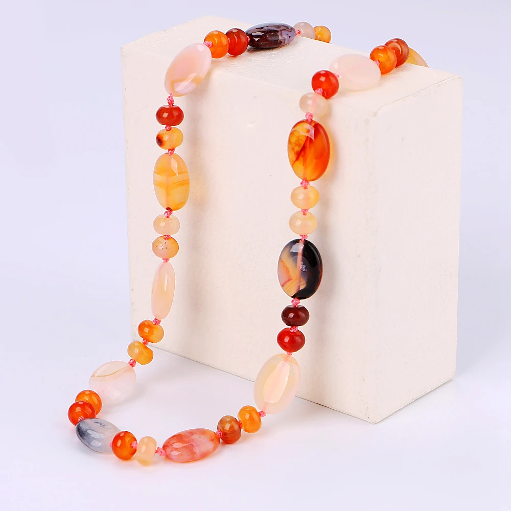 Agate Chain Necklace Natural Stone Power Crystal Women Jewelry Bead Bts Accessories Boho Bikini Bulldog Choker Choker Agate Chain Necklace Natural Stone Power Crystal Women Jewelry Bead Bts Accessories Boho Bikini Bulldog Choker Choker