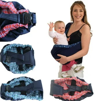 

PUDCOCO Adjustable Baby Carrier Newborn Infant Sling Wrap Rider Fashion Soft Backpack Ring Nursing Pouch