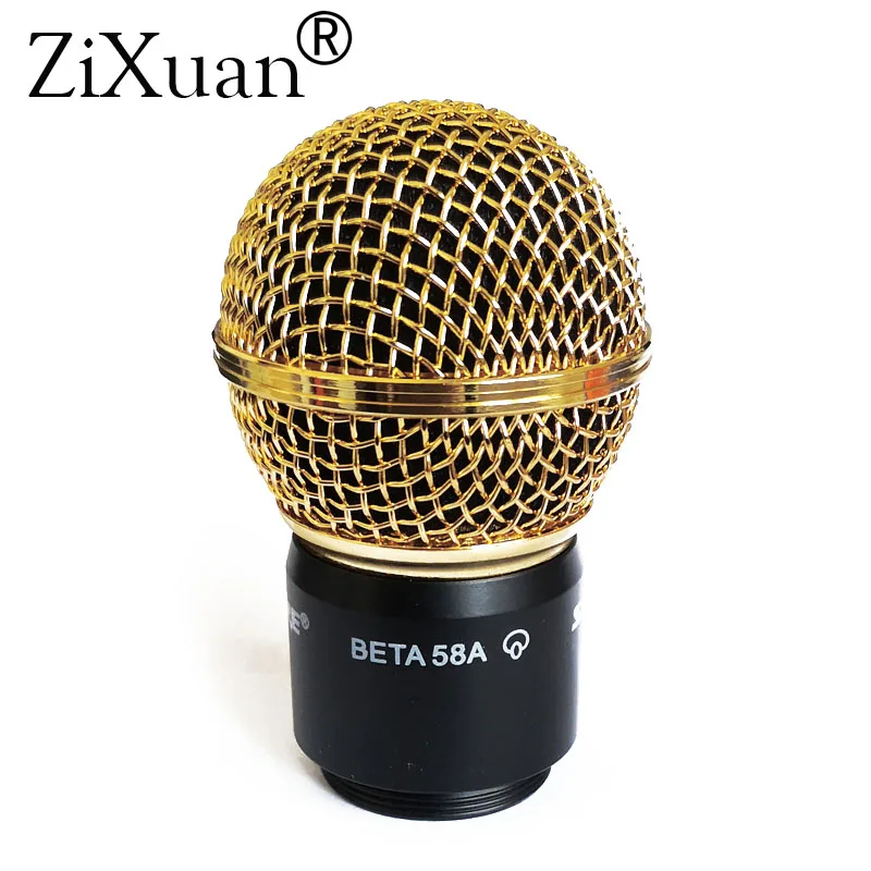 Замена картриджа Капсульная головка для Shure BETA58A PGX2 PG4 SLX2 SLX4 Беспроводная микрофонная система - Цвет: Цвет: желтый