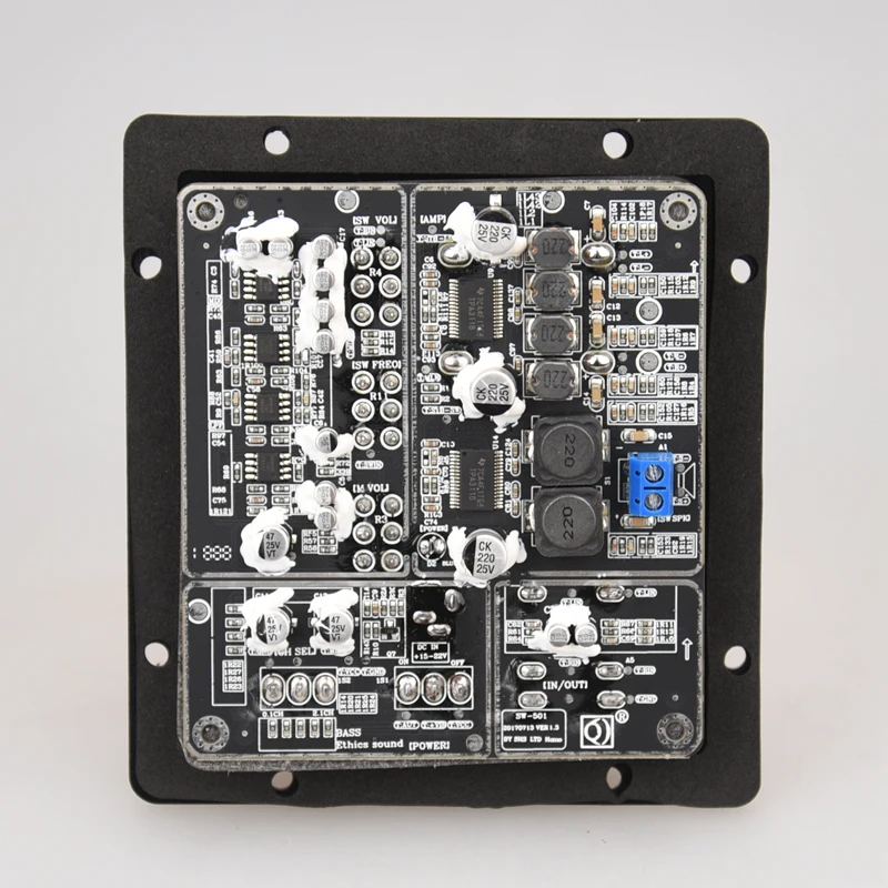 HIFIDIY LIVE speakers 2.1 Subwoofer Speaker Amplifier Board TPA3118 Audio 30W*2+60W Sub AMP With Independent 2.0 Output