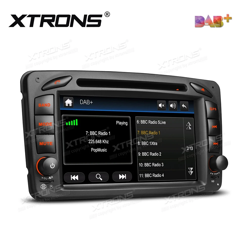 7 &quotDAB + 2 Din радио автомобильный dvd плеер GPS для Mercedes Benz A W168 C Class W203 CLK W209 G W463 Viano Vito W639