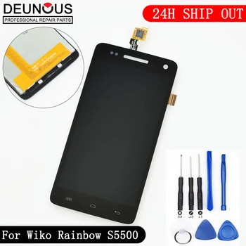 

LCD Display For Wiko Rainbow S5500 LCDTouch Screen Panel For Wiko Rainbow S5500 LCD Display Digitizer Complete Spare Parts