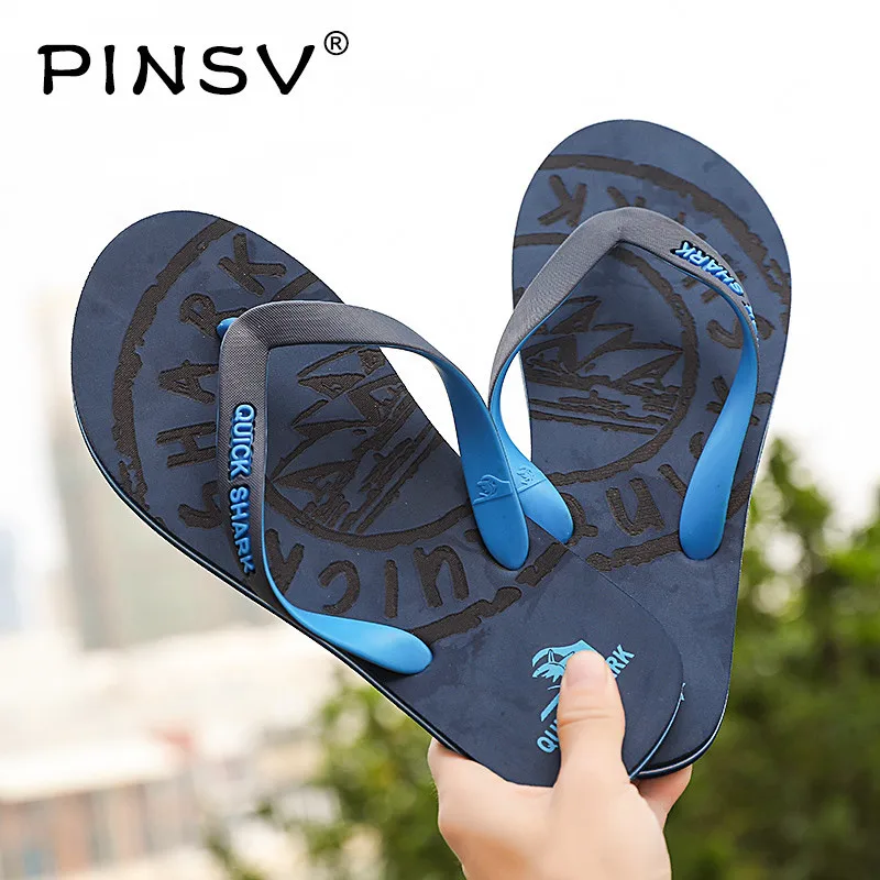 

Summer Men Flip Flops Ventilate Male Slippers High Quality Breathable Beach Sandals Shoes for Men Casual Shoes PINSV