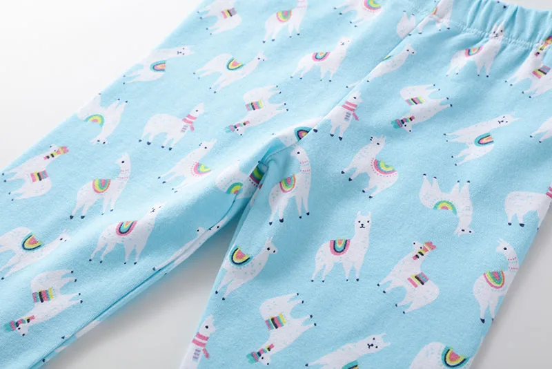 Moggi Cat Baby Kids Childrens printing Alpaca Toddler Classic Leggings girls pants Girls legging 2-7Y baby girl leggings (3)