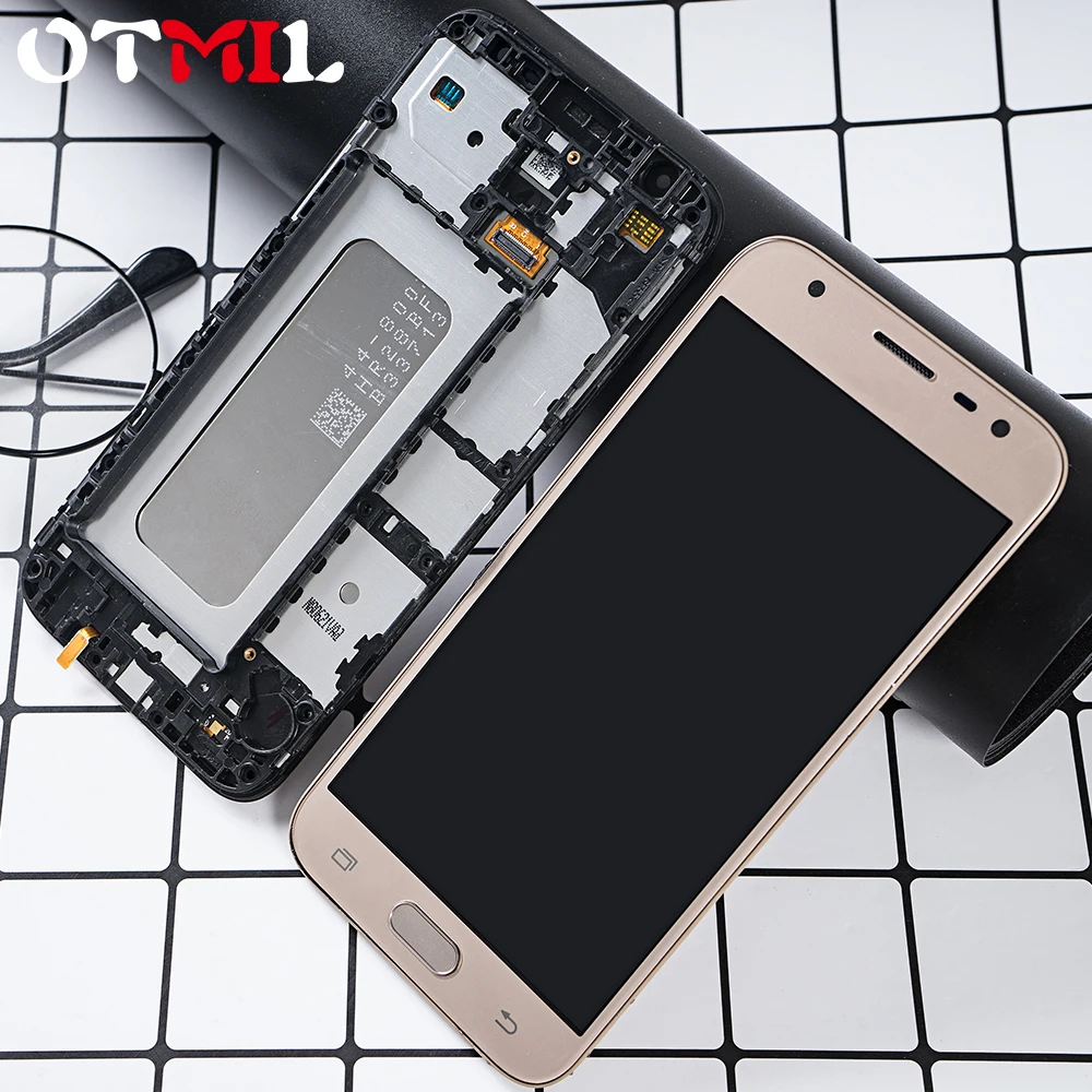 

Super AMOLED 5.0'' For SAMSUNG Galaxy J3 2017 LCD Touch Screen Digitizer Frame For SAMSUNG J3 SM-J330 J3 Pro J330 J330F J330 LCD