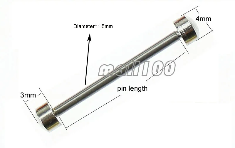 2 шт пружина брусья с штифты, винты для керамического ремешка часов 18 мм 20 мм 22 мм 24 мм