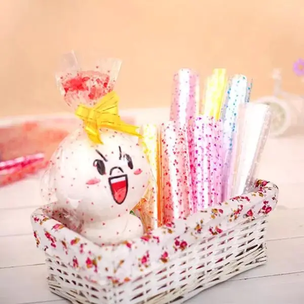 Us 7 81 5 Off Large Plastic Gift Package Bag 100pcs Lot 4 Sizes Packaging Clear Cellophane Bakery Ng In Bags