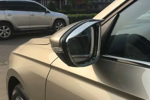 2 шт./компл. зеркало заднего вида непромокаемые чехлы abs Стайлинг для Volkswagen Bora
