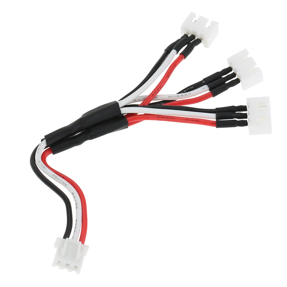 

3 in1 2S LiPo Battery 7.4V Charger Cable For Hubsan H501 Syma X8 Accessories Battery parallel USB charger Cable