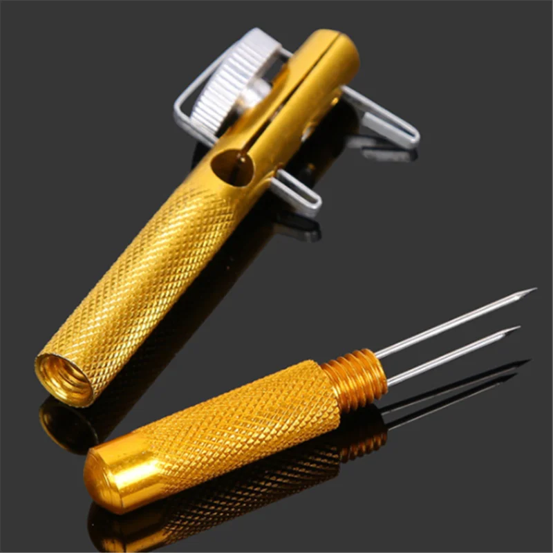 

Full Metal Fishing Hook Knotting Tool & Tie Hook Loop Making Device & Hooks Decoupling Remover Carp Fishing Accessory Equipment