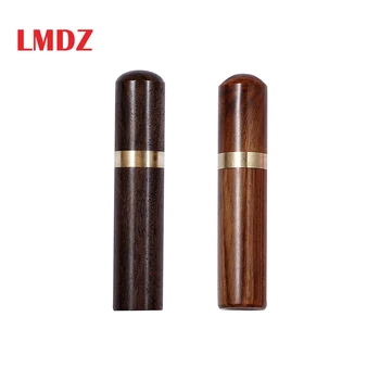 

LMDZ Portable Mini Sewing Needles Storage Needle Case Wooden Felting Pins Container Sewing Tools for Storing Knitting Holder