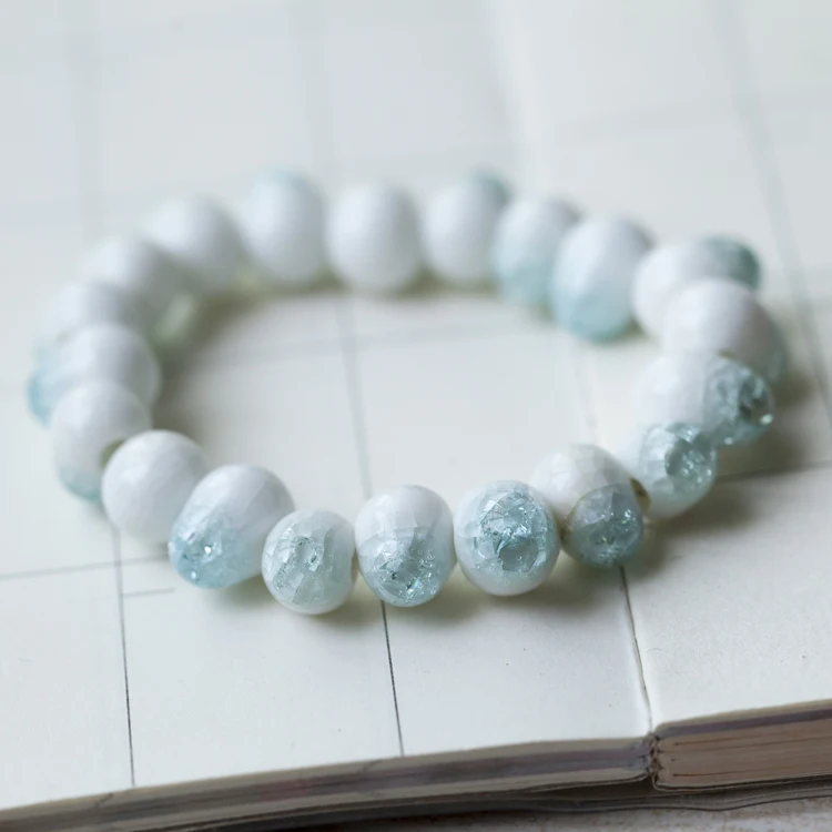 

New Retro style Ceramic DIY Handmade women's gift bracelets Bracelets&Bangles for woman ladies wholesale #1606