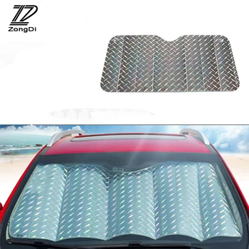 

ZD Car Reflective Anti-radiation Sunscreen Insulation Sun Visor For Alfa Romeo 159 BMW E46 E39 E36 E90 Audi A3 A6 C5 A4 B6 B8