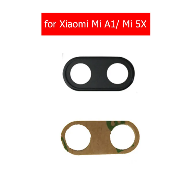 

for Xiaomi Mi A1 Camera Glass Lens with 3M Sticker for Xiaomi MI 5X Back Rear Main Camera Glass Lens Repair Spare Parts